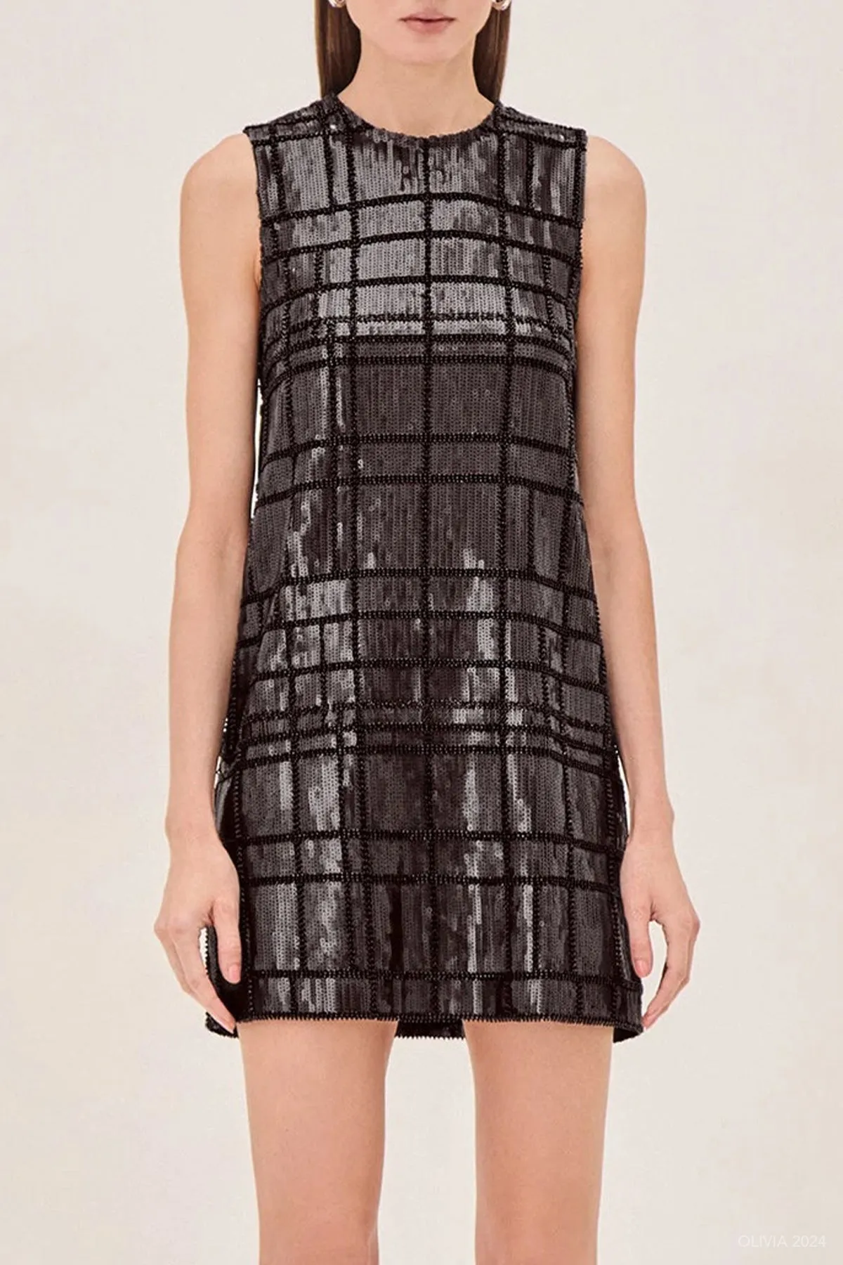Emani Short Dress in Black