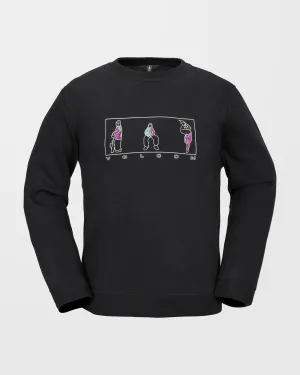 Essential Fleece Sweatshirt - Black