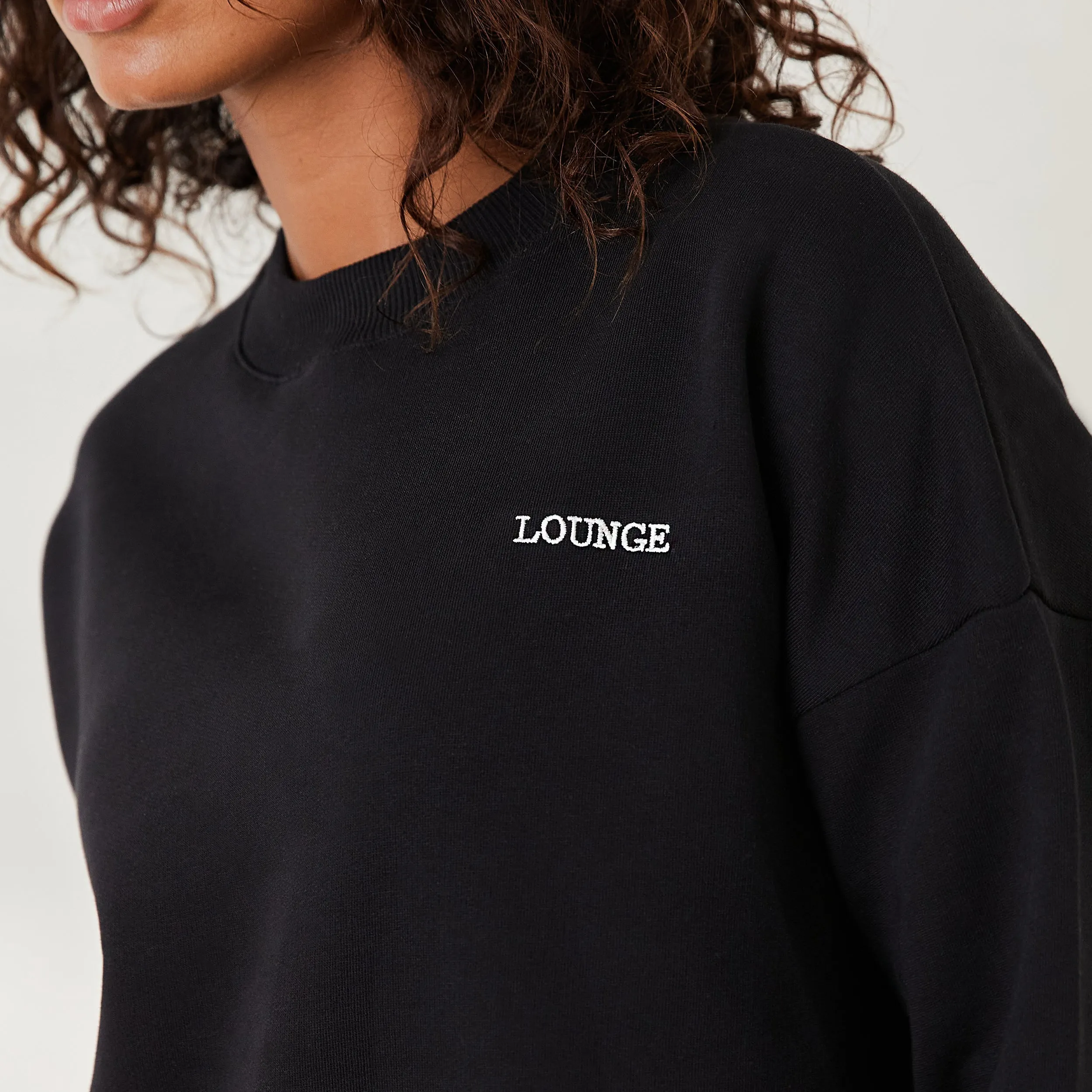 Essential Sweat Ras du cou - Noir