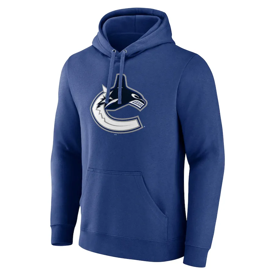 Fanatics Cotton Fleece Primary Logo Mens Hoody - Vancouver Canucks