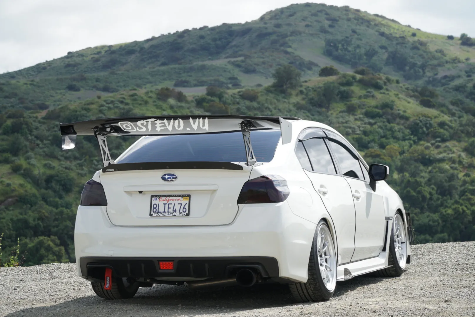 Force 2 (66") GT Wing for 15-21 Subaru WRX (VA)