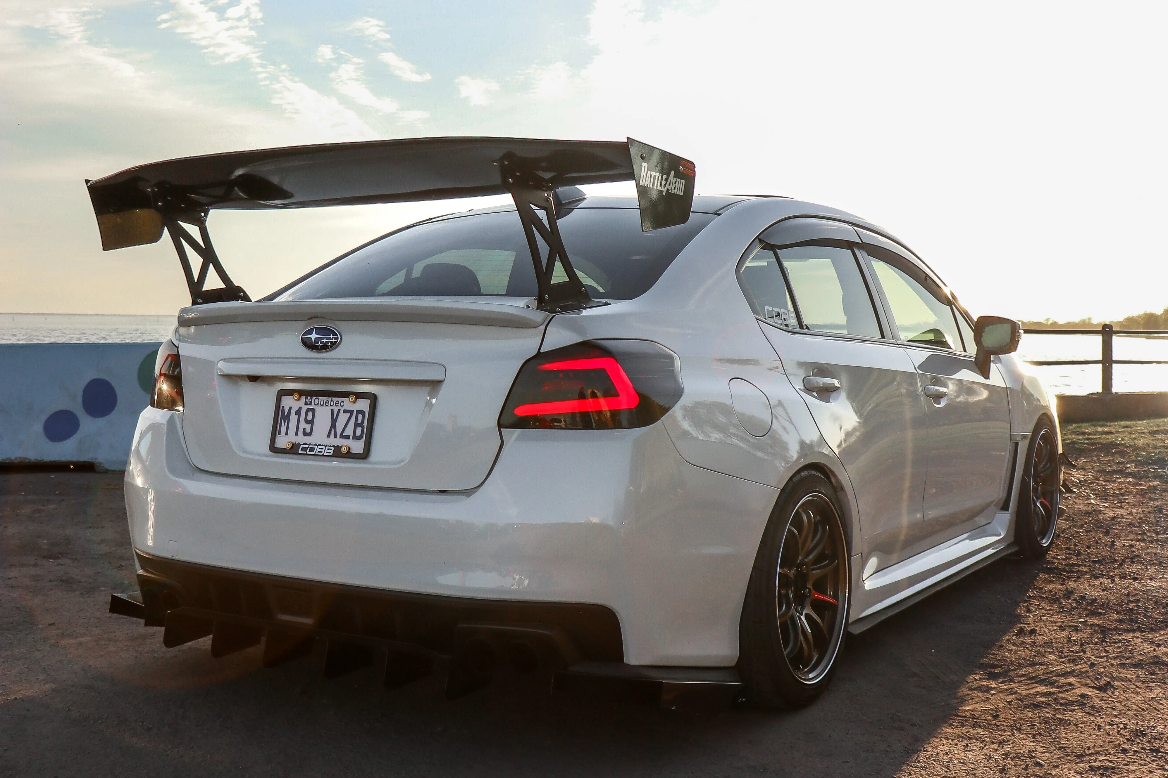 Force 2 (66") GT Wing for 15-21 Subaru WRX (VA)