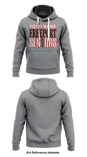 Freeport Seniors  Core Men's Hooded Performance Sweatshirt - RRRHRw