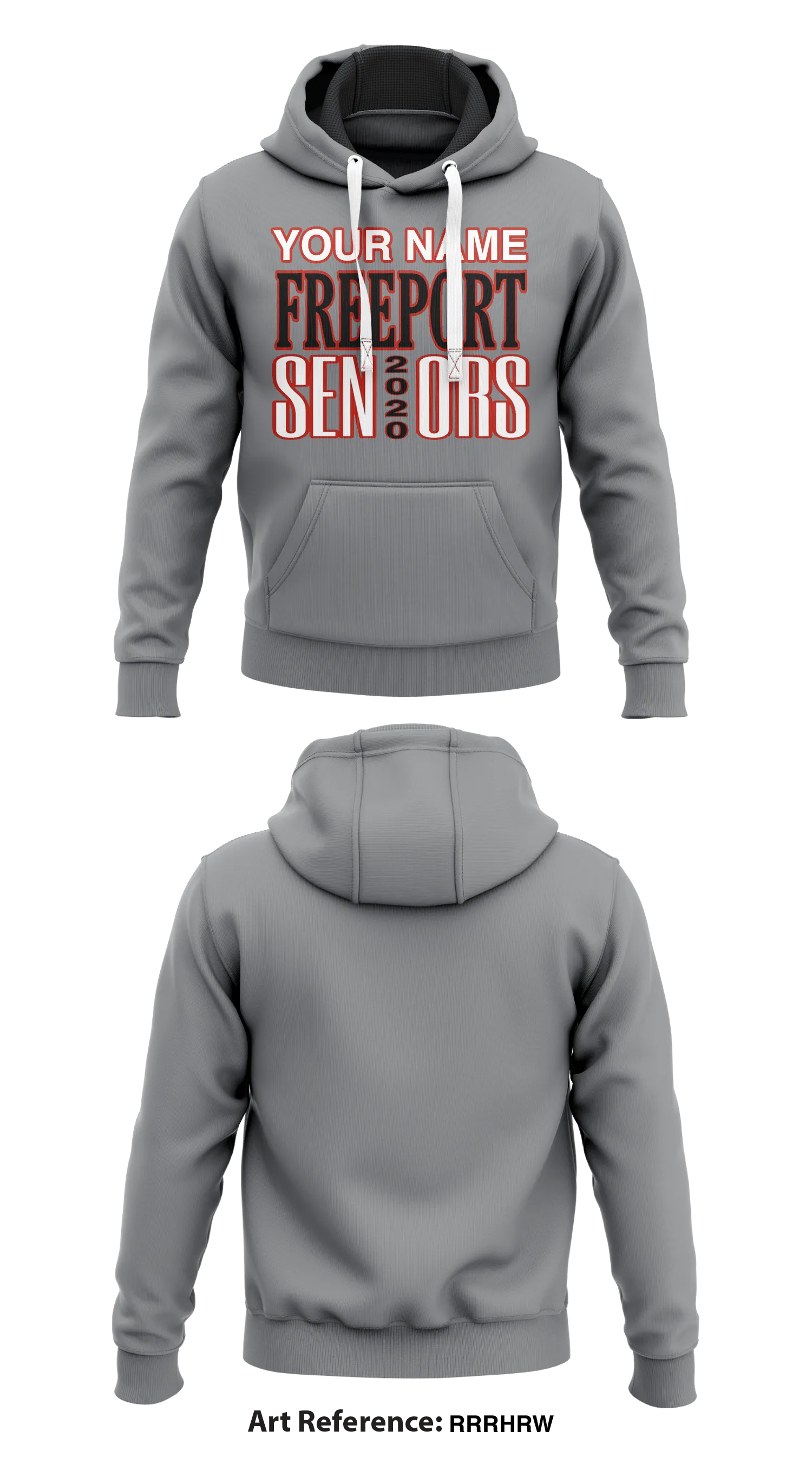 Freeport Seniors  Core Men's Hooded Performance Sweatshirt - RRRHRw