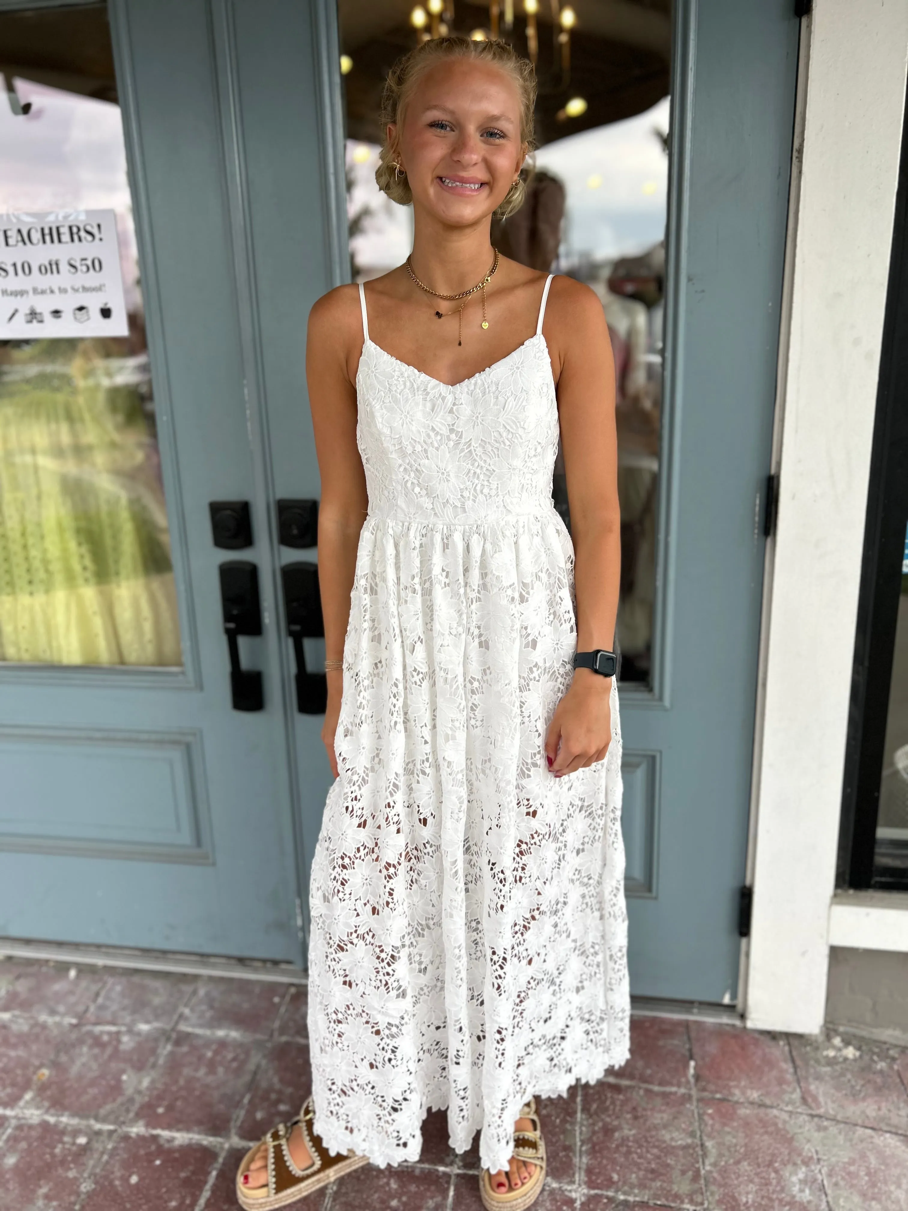 Full Lace Maxi Dress