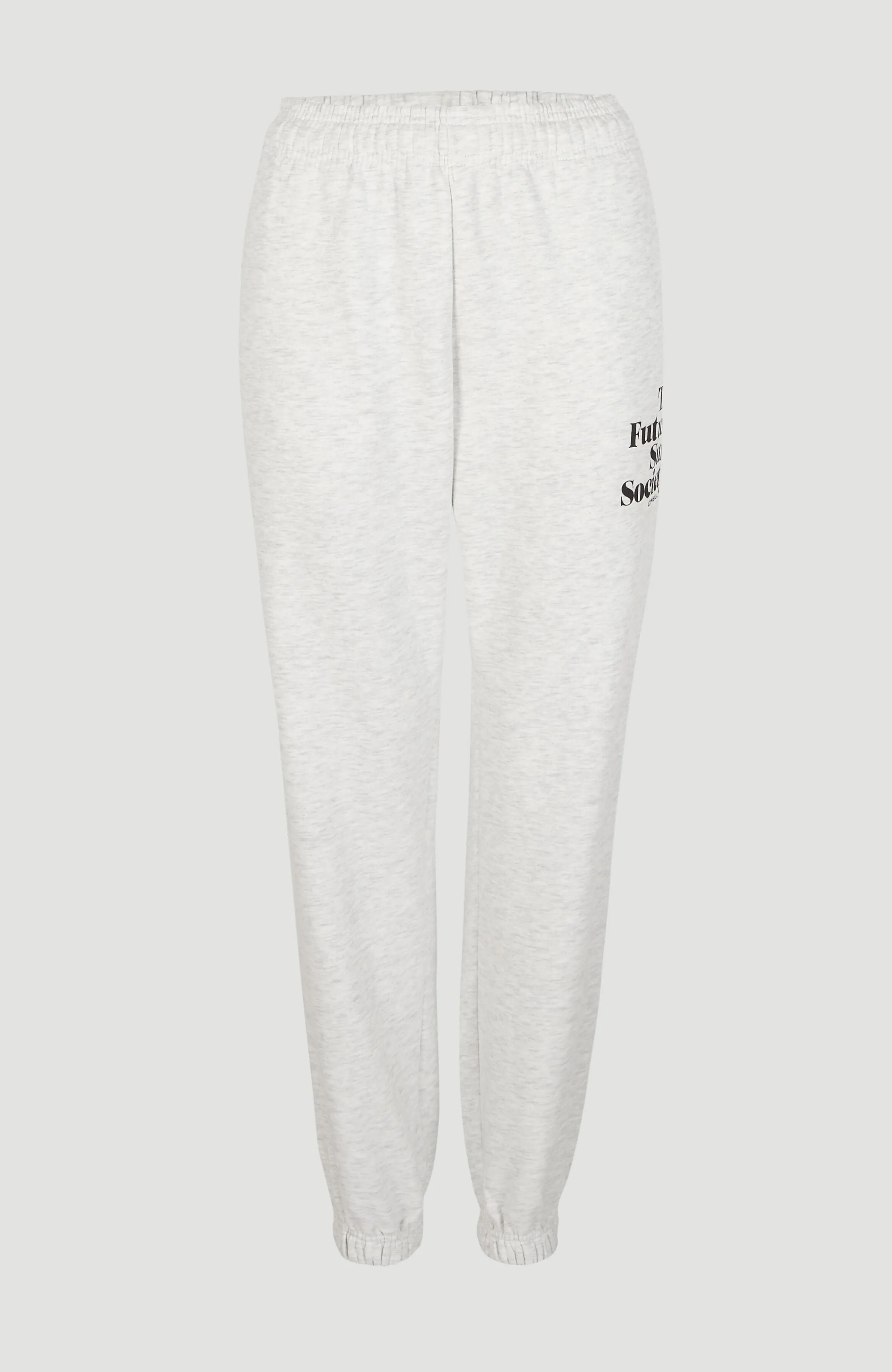 Future Surf High-Waist  Jogginghose | White Melange