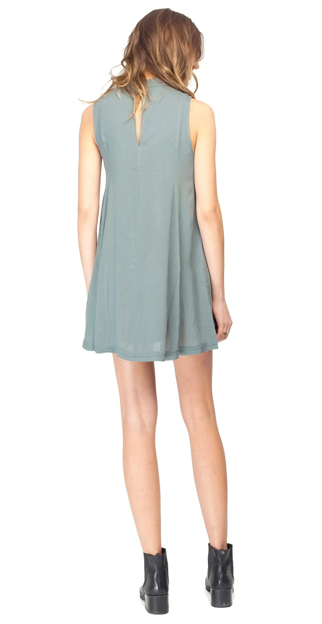 Gentle Fawn Jamie High Neck Mini Dress
