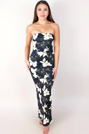 GINGER LILY TUBE MAXI DRESS