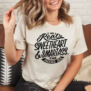 Graphic T-Shirts I'm A Real Sweetheart Tee