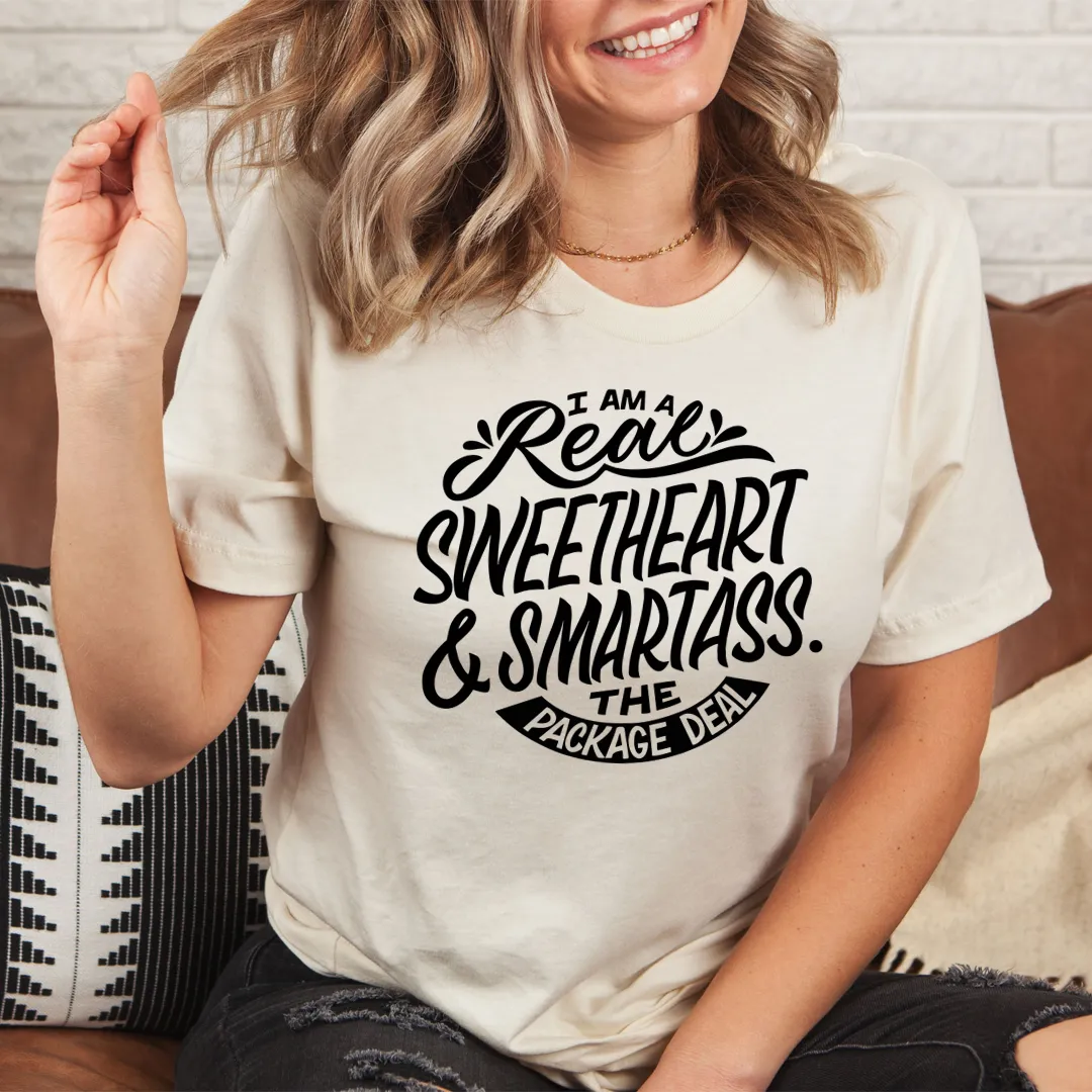 Graphic T-Shirts I'm A Real Sweetheart Tee