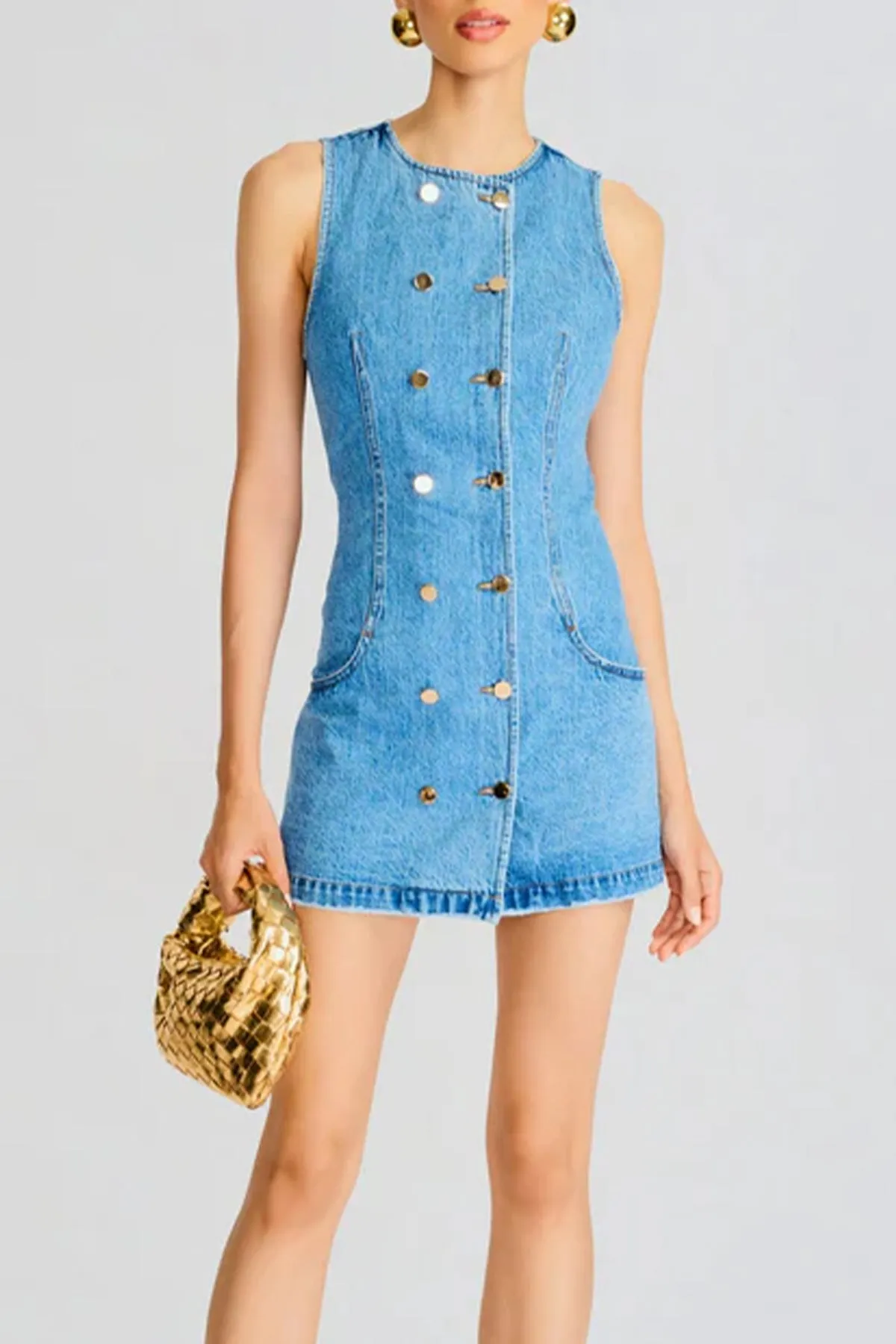 Hanna Denim Dress in River