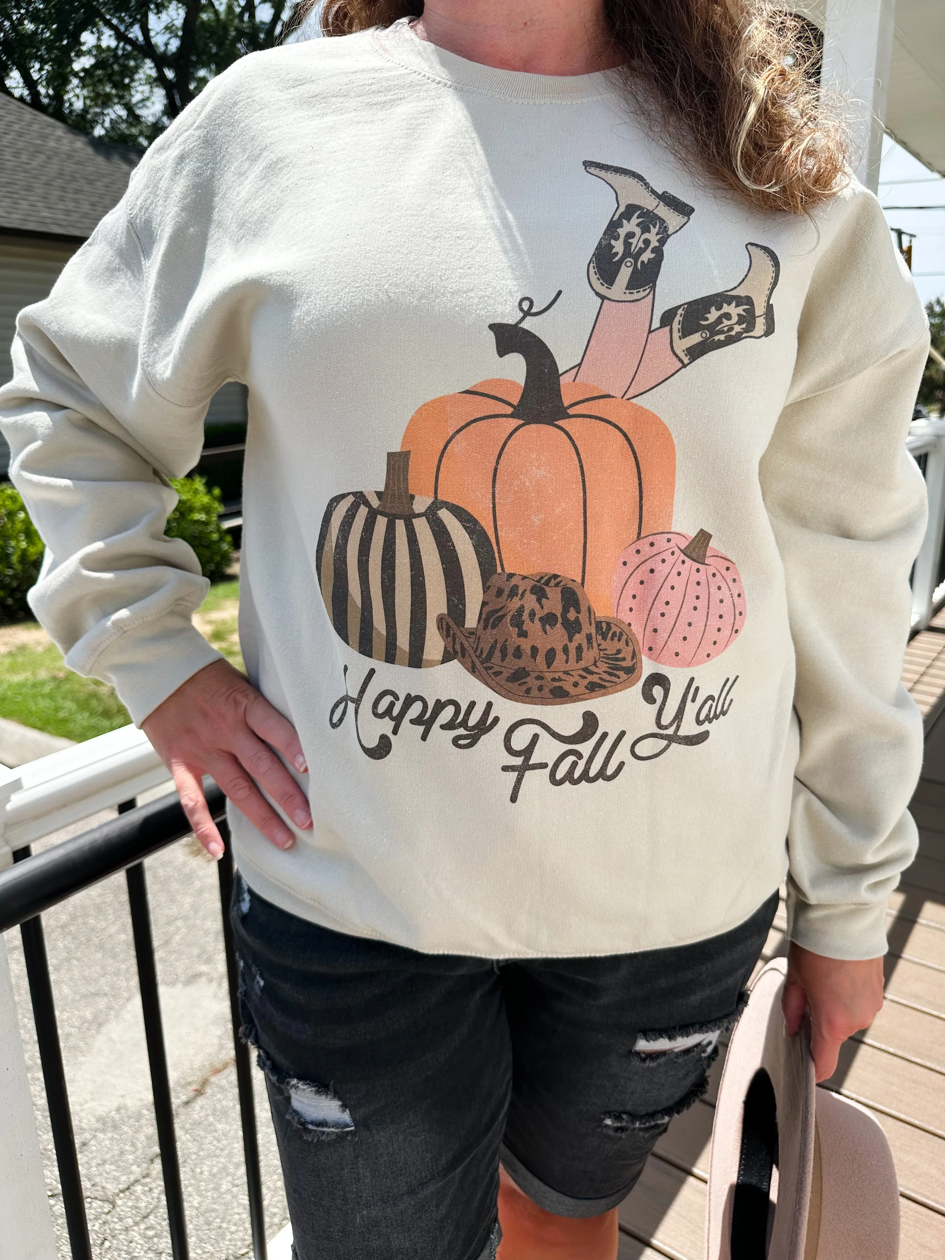 Happy Fall, Yall Sweatshirt