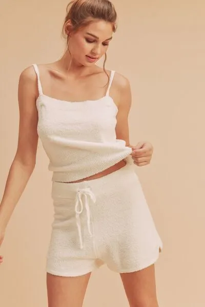 Hazel Blues® |  Aemi   Co Square Neck Cropped Cami