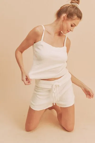 Hazel Blues® |  Aemi   Co Square Neck Cropped Cami