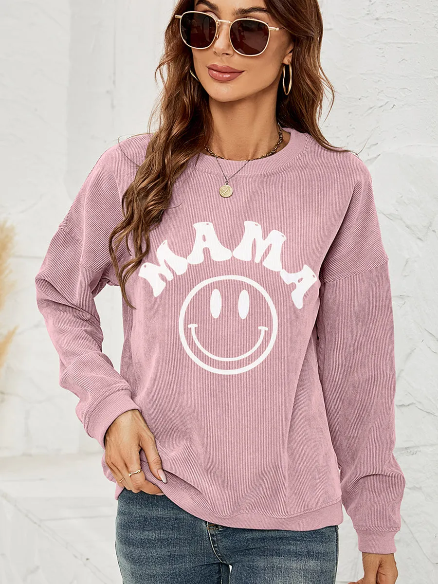 Hazel Blues® | MAMA Graphic Sweatshirt