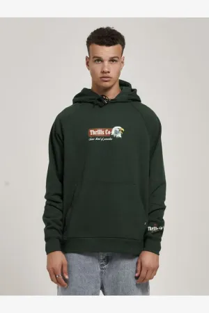 HEAVY STRENGTH RAGLAN PULL ON HOOD - SYCAMORE