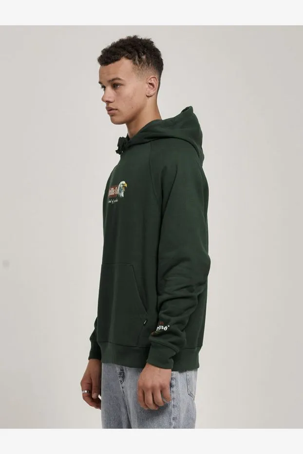 HEAVY STRENGTH RAGLAN PULL ON HOOD - SYCAMORE