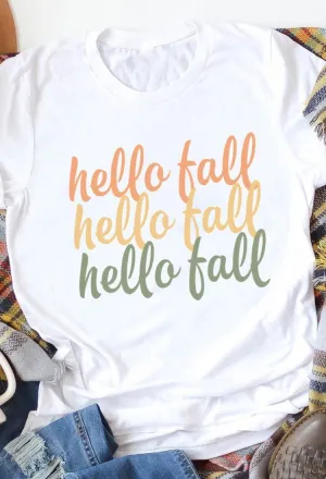 Hello Fall Graphic Tee