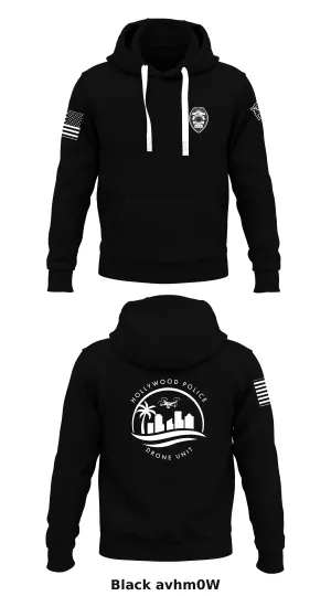 Hollywood police Drone unit  Store 1  Core Men's Hooded Performance Sweatshirt - avhm0W
