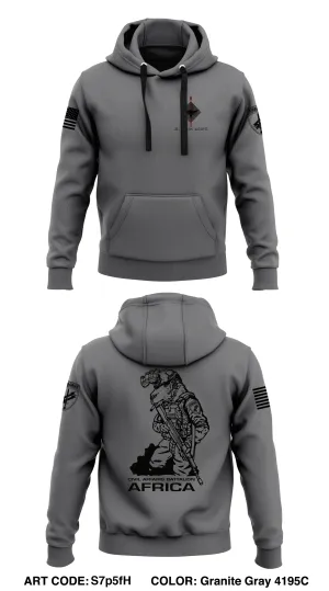 HQ (-) 411th Civil Affairs Battalion  Core Men's Hooded Performance Sweatshirt - S7p5fH