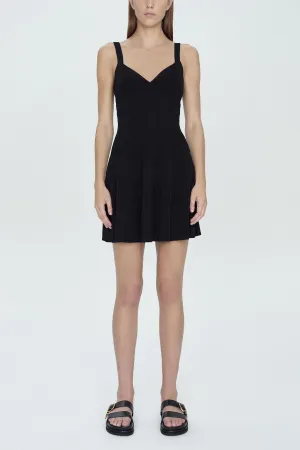 Ilaria Mini Dress in Black