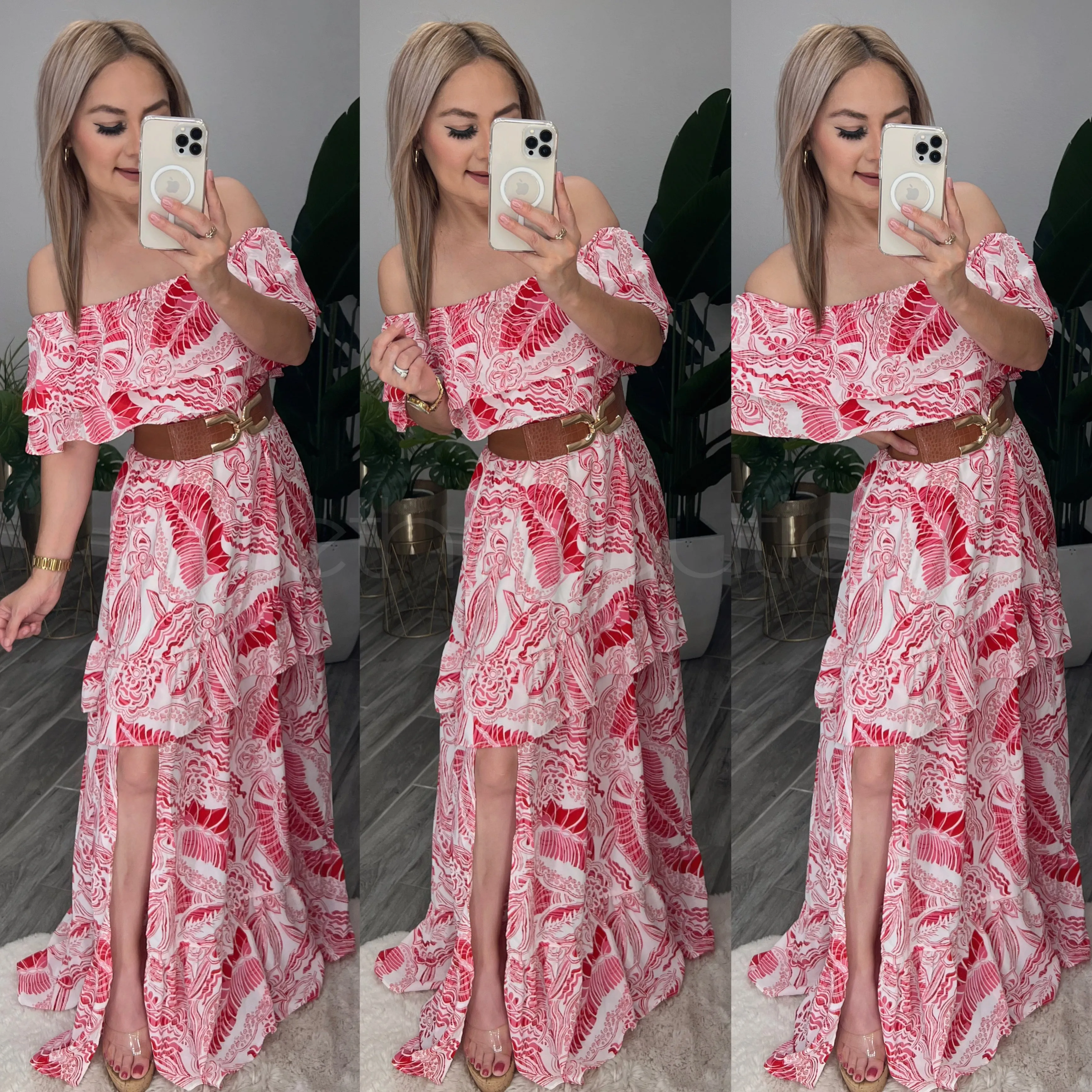 Imelda Red Dress
