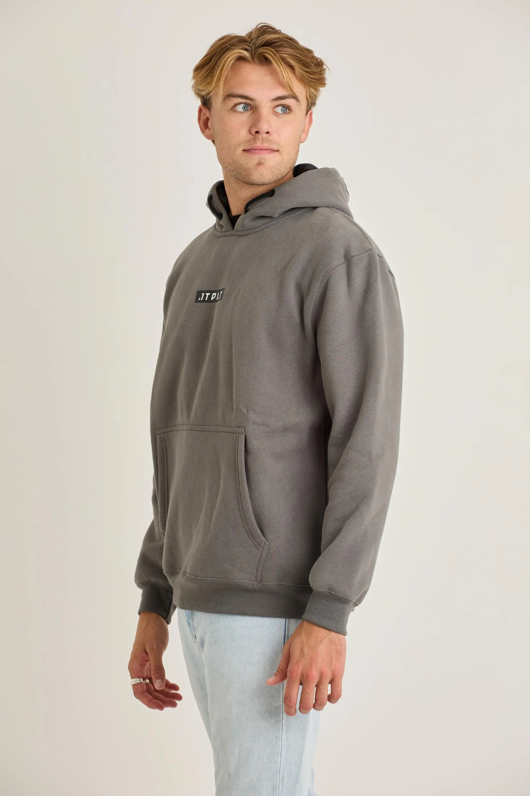 Jetpilot Corp Mens Pullover - Charcoal