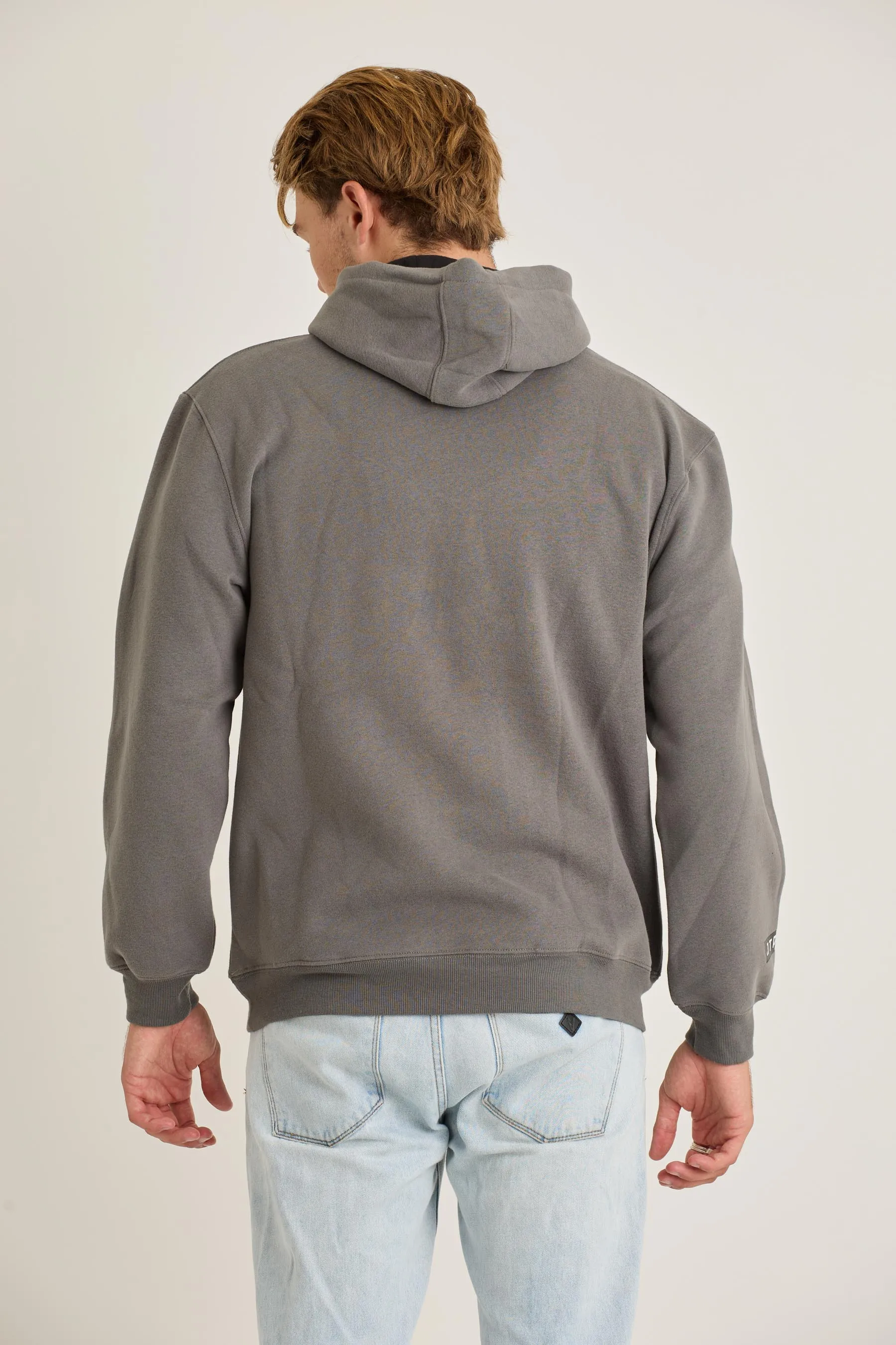 Jetpilot Corp Mens Pullover - Charcoal