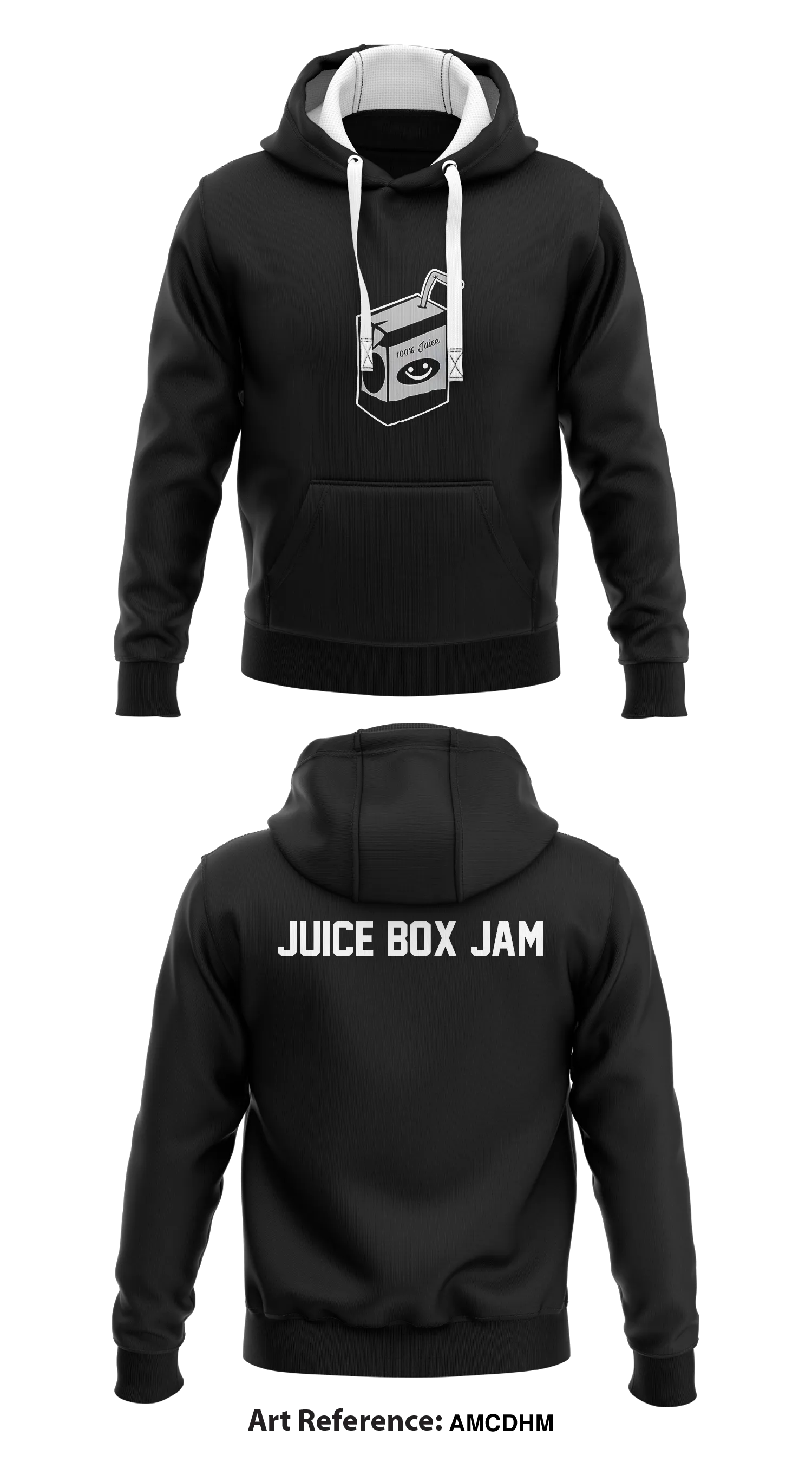 Juice Box Jam Store 1  Core Men's Hooded Performance Sweatshirt - AMCdHM