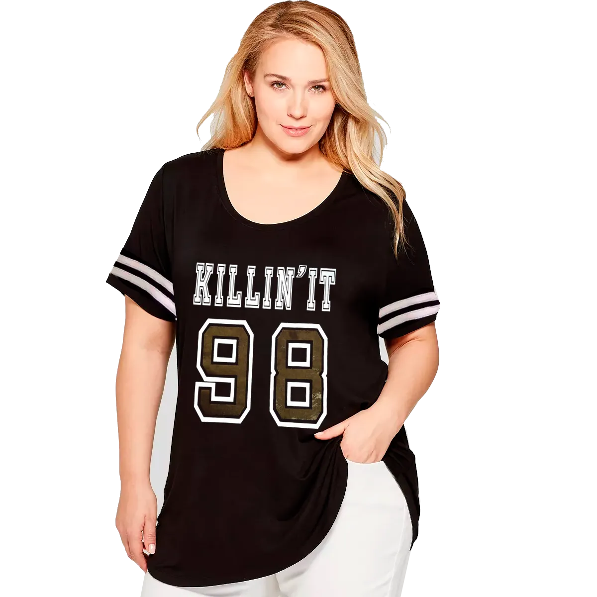 Junior Plus Graphic Football Top-killin 98