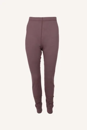 KÅBDALIS MERINO PANTS, WOMEN - DUSTY MAUVE