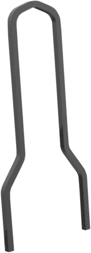 Khrome Werks 262800 Sissy Bar - Mini Lowboy - Black
