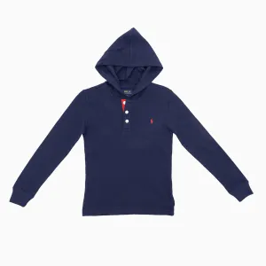Kid's Waffle Pull Over Hoodie