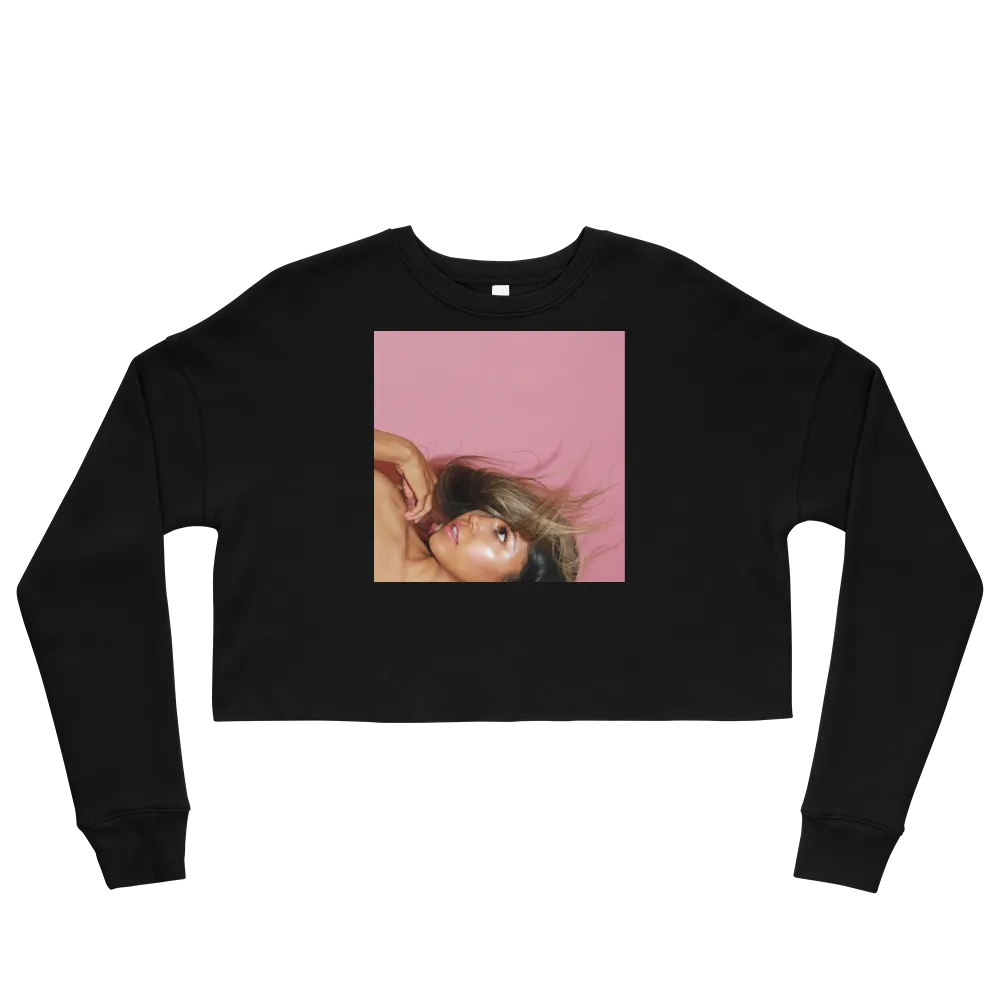 Kiss Me Crop Sweatshirt