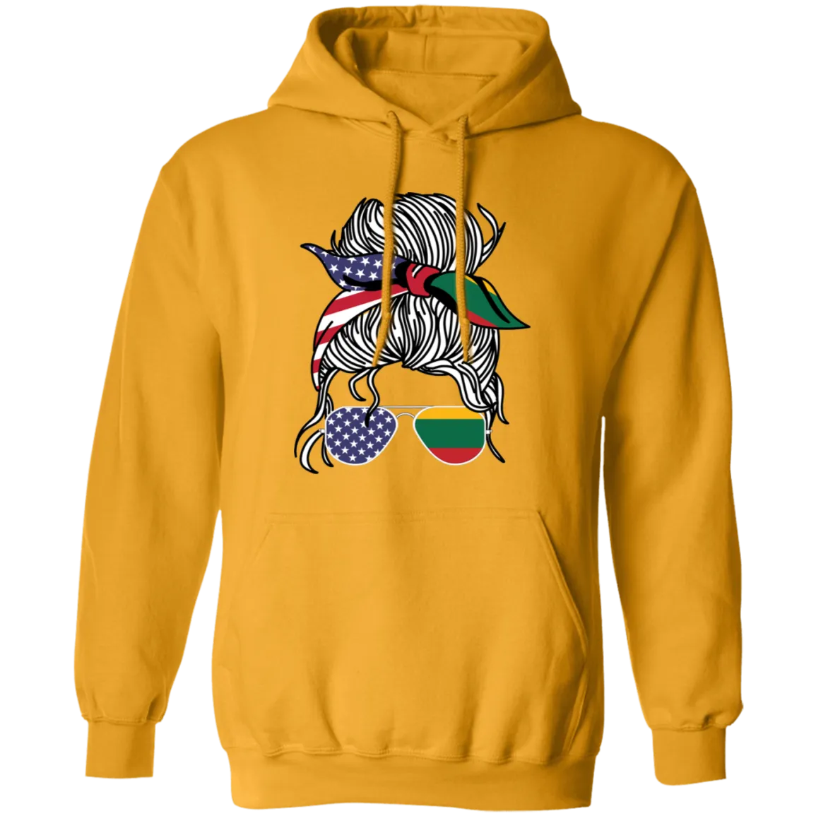 Laisve Freedom Woman - Men/Women Unisex Comfort Pullover Hoodie