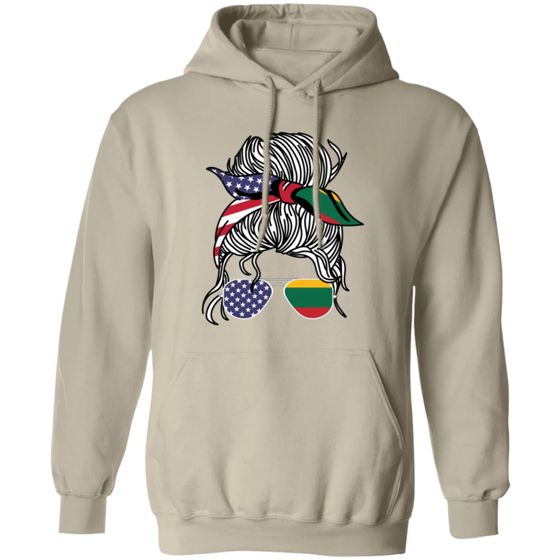 Laisve Freedom Woman - Men/Women Unisex Comfort Pullover Hoodie