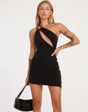 Landy Mini Dress in Black