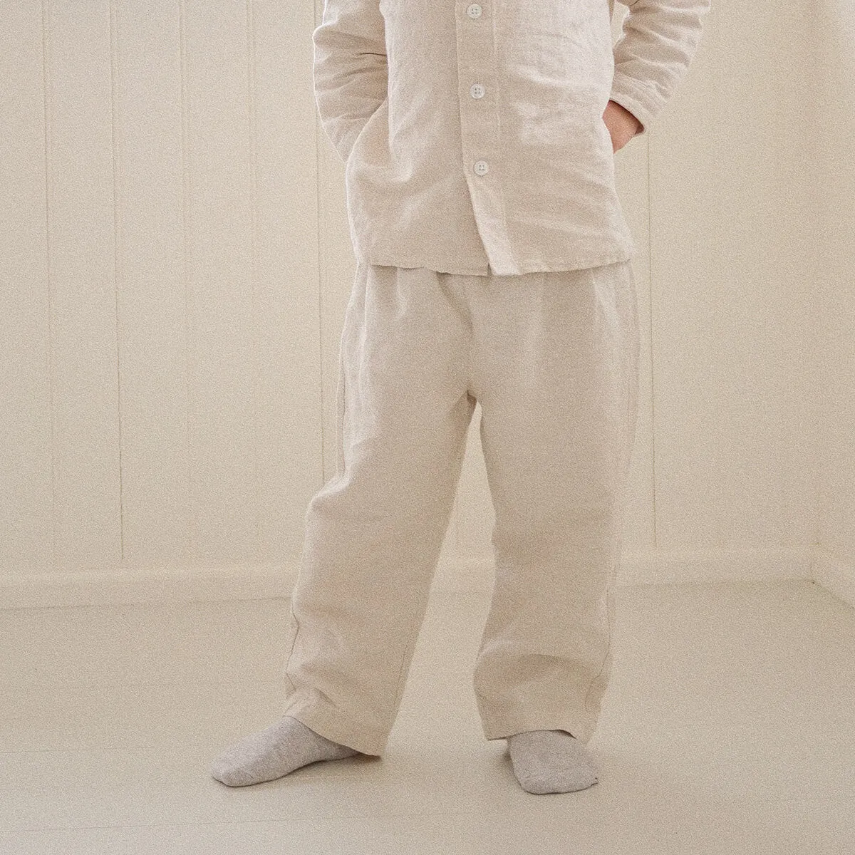 Leoni Pants aus Bio-Baumwolle / Leinen Mischung