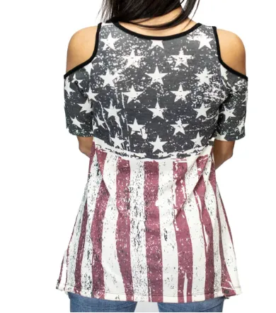 Liberty Wear Collection Tops: Faded Old Glory