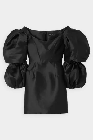 Lila Mini Dress in Black
