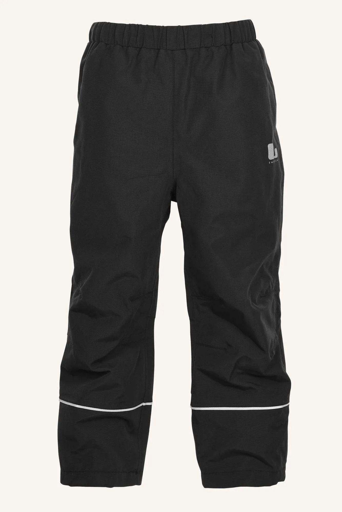 LINGBO SHELL PANTS - BLACK