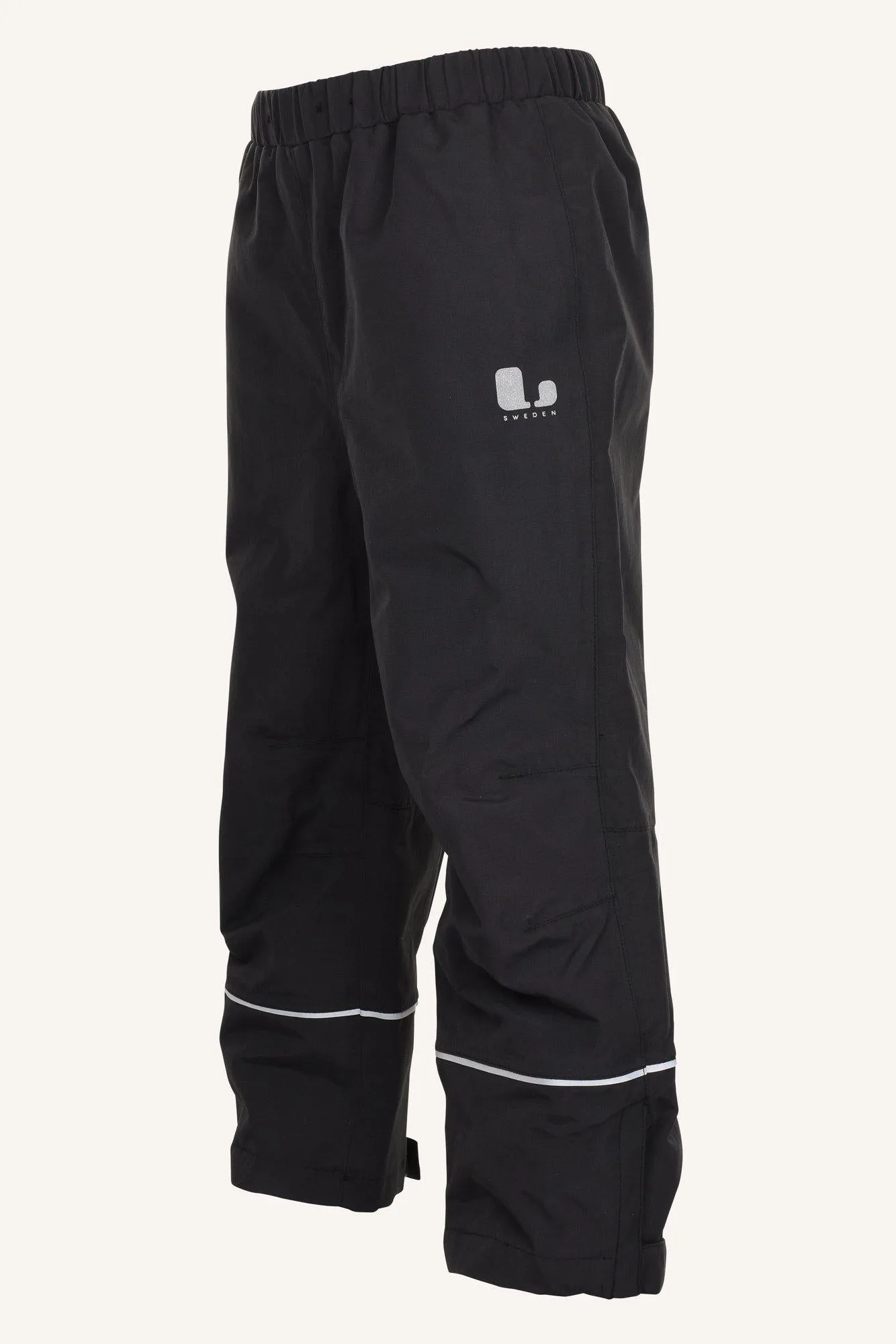LINGBO SHELL PANTS - BLACK