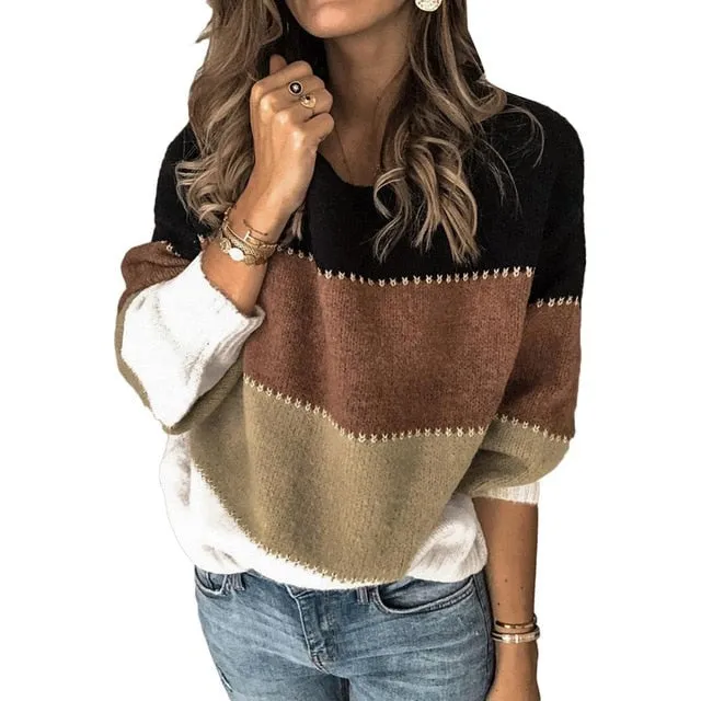 Loose Knit Pullover Jumper