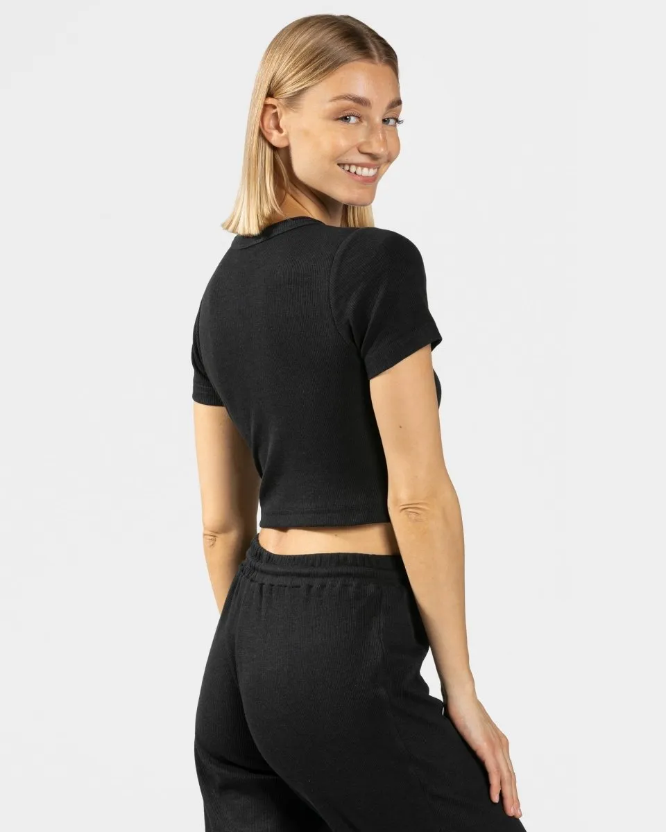 Lounge T-Shirt "Schwarz"