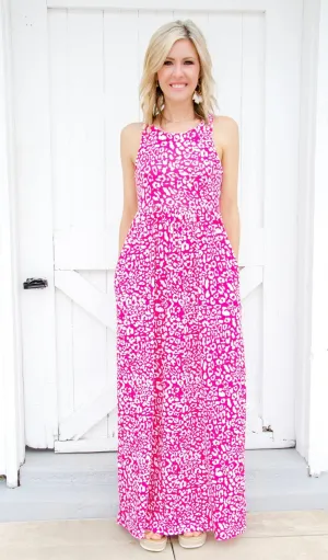 Love for Leopard Maxi Dress
