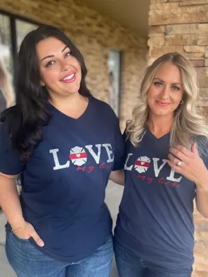 Love My Hero Tee - Fire
