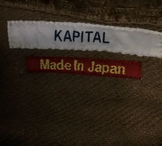 [M] Kapital Boa Fleece / Cotton Pullover Hoodie Sweatshirt