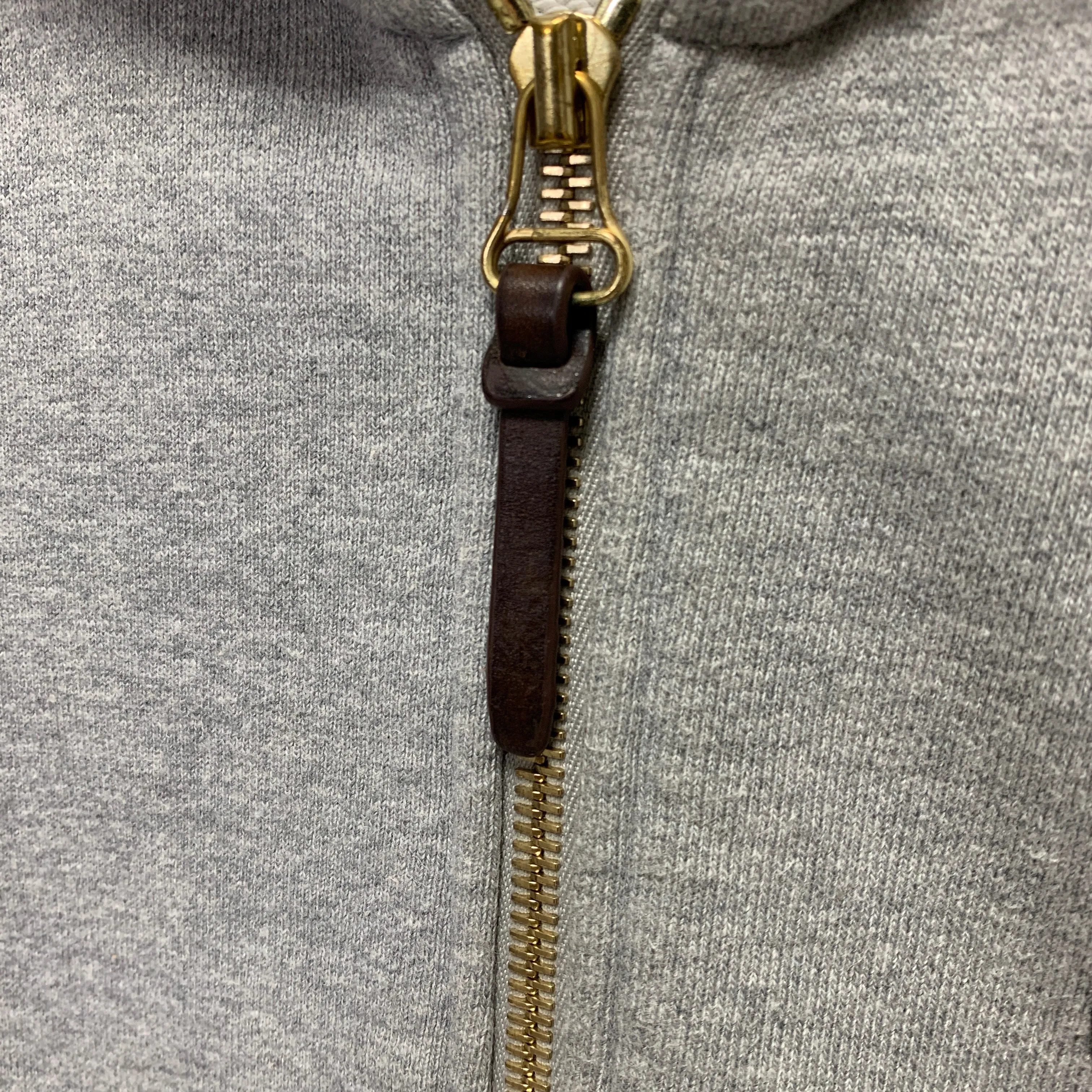 [M] Visvim 15AW Sketch Vintage Hoodie F.Z. Grey