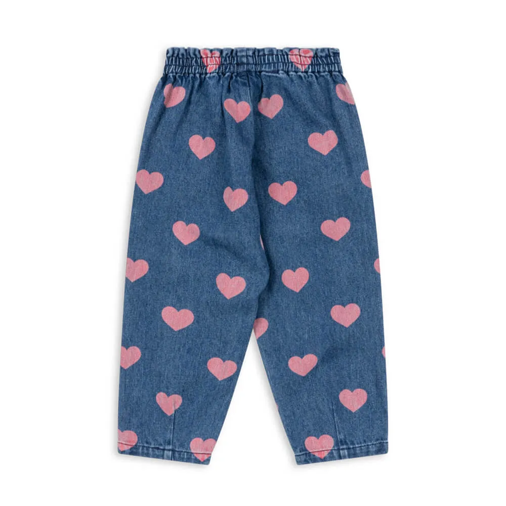 Magot Frill Pants All Over - Jeanshose aus 100% Bio-Baumwolle GOTS