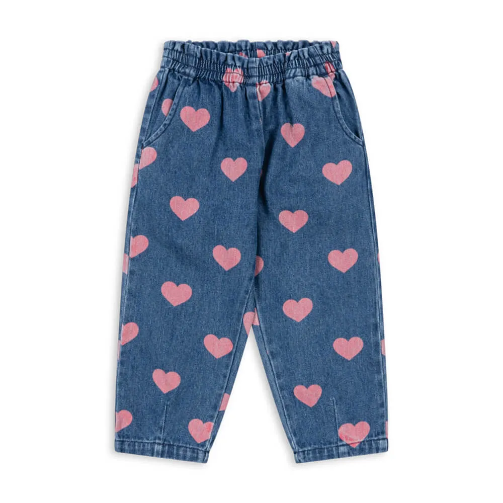 Magot Frill Pants All Over - Jeanshose aus 100% Bio-Baumwolle GOTS